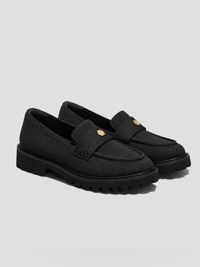 VIVAIA Round-Toe Platform Chunky Heel Loafers (Francesca) Size EU 40